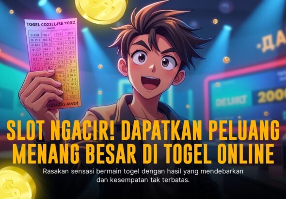 Strategi Maksimal Menang Togel Singapore (SGP) 2024